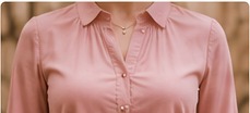 Modest pink dress
